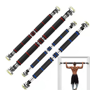 Adjustable Steel Door Horizontal Training Bars for Home Sport Pull Up Sit Up Bar Arm Training Bar Gym Equipment