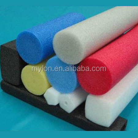 colorful protective sponge tube EPE foam/high-density epe foam