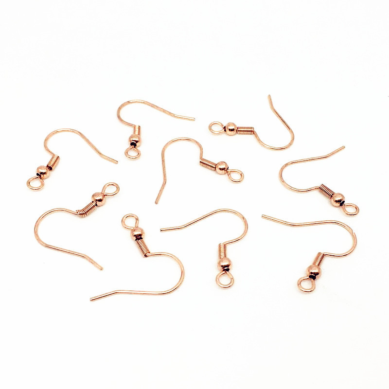 1 Pair Wholesale Stainless Steel Ear Wires Earrings Findings Earring Hooks For Jewelry Making Supplies