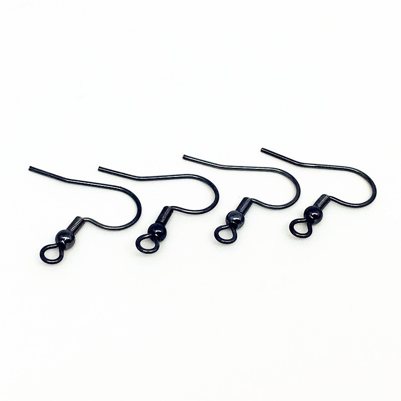 1 Pair Wholesale Stainless Steel Ear Wires Earrings Findings Earring Hooks For Jewelry Making Supplies