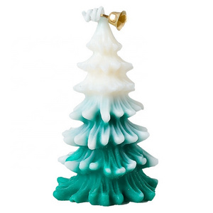 Multicolor Christmas Tree Aromatic Scented Wax Candle Festival Decoration Ornament Xmas Candle Velas Aromatic Candles