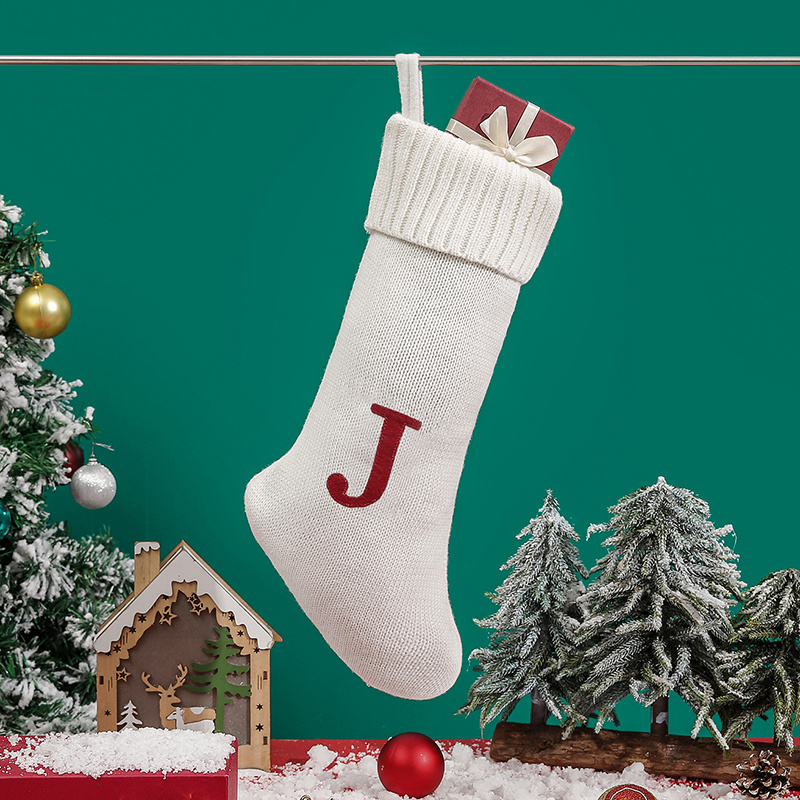 2024 New Factory Wholesale Christmas Tree Ornaments Xmas Stocking For Home Decoration