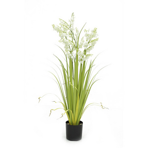 2023 New Design Plastic Onion Grass Modern Landscape 60cm Artificial Plants Artificial Onion Grass for Exporter