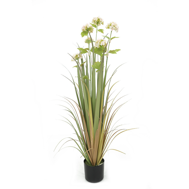 2023 Longstar New Arrival Natural Green Tall Long Grass Artificial Bonsai Tree Onion Grass from Garden Supplier