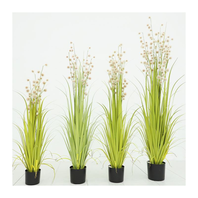 Artificial Plants Onion Grass Greenery Faux Shrubs Plant Flowers Wheat Grass for House Home Indoor Outdoor Decoration