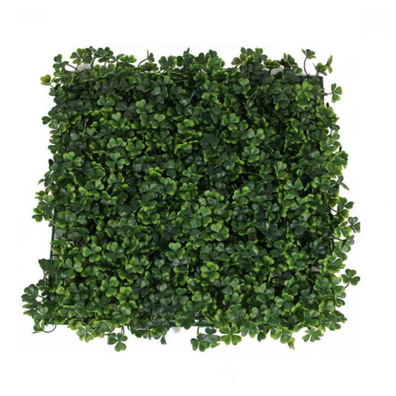 Artificial Faux Leaf Plants Wall Hanging Greenery Foliage Artificial Garden Privacy Grass Panel for Outdoor Decor