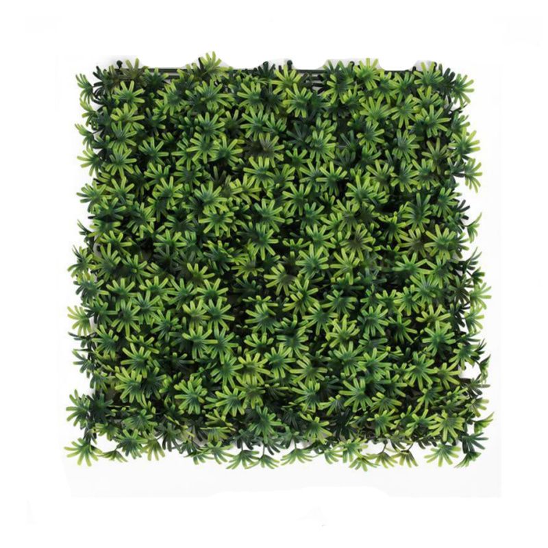 Artificial Faux Leaf Plants Wall Hanging Greenery Foliage Artificial Garden Privacy Grass Panel for Outdoor Decor