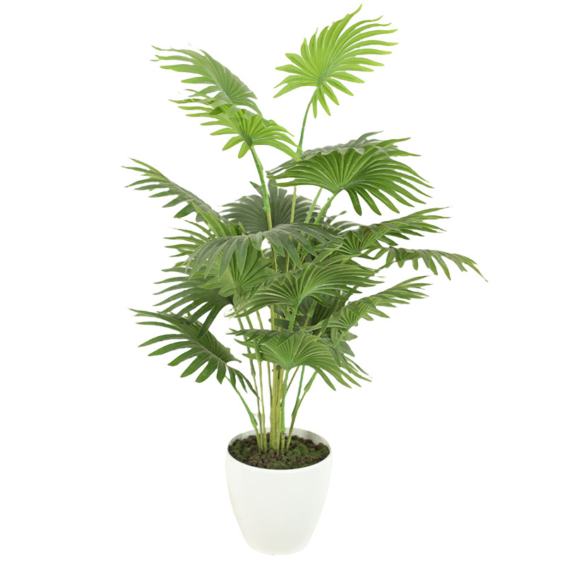 2023 New Style Artificial Palm Plants Plastic Delicate Artificial Indoor Outdoor Hot Selling Trees