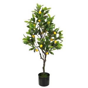 Wholesale Artificial Plants&Greenery Home Decorations Outdoor Artificial Plants Tropical Plant Lemon Trees