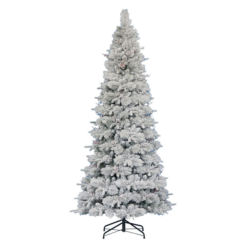 PVC PE Mixed Snow Christmas Tree Flocked Christmas Tree Artificial Christmas Tree For Home Decoration