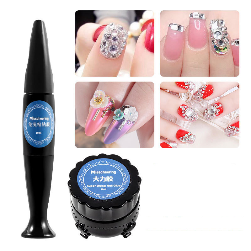 Nail Art Vigorous Glue Super Strong Nail Diamond Jewelry Sticky Glue