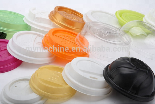 15-45 punch/min Fully Automatic Cheap Paper Cup Plastic Lid Thermoforming Machine,cup Lid Machine