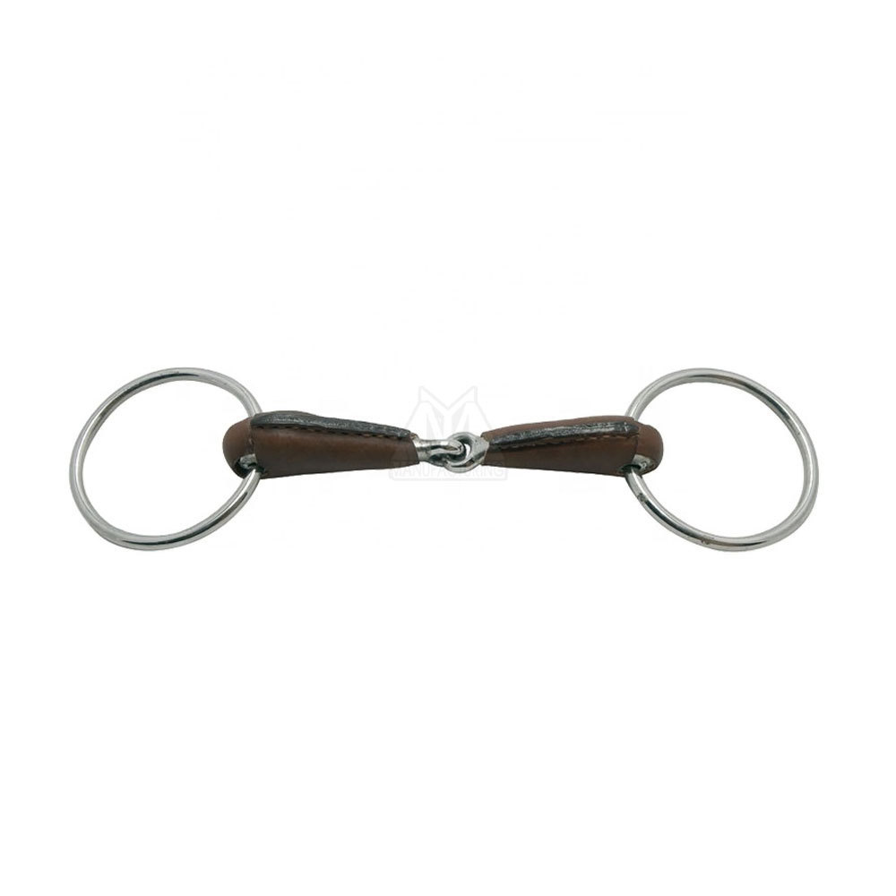 Loose Ring Soft Mouth Horse Bit Stainless Steel Horse Riding Snaffle Bits