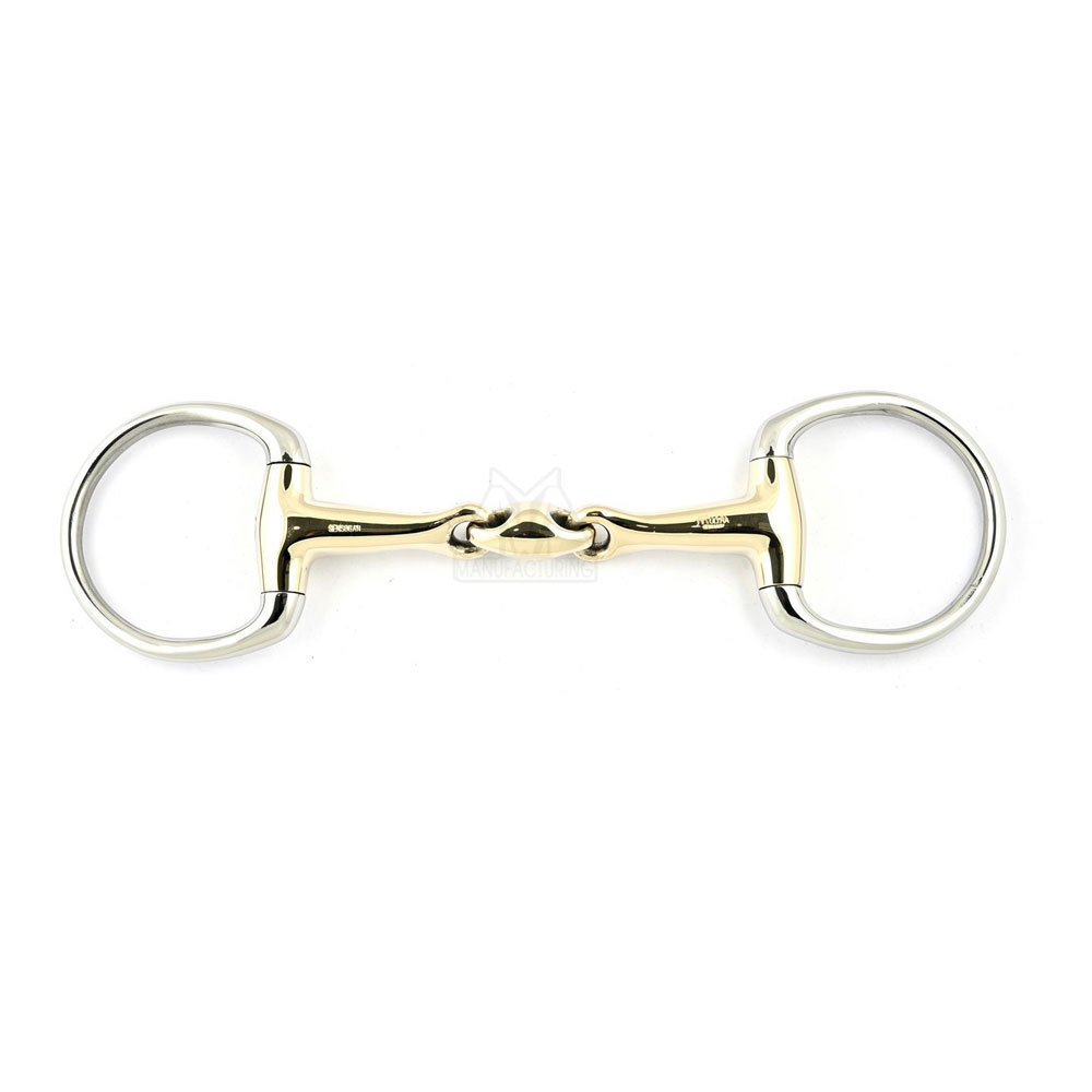 Loose Ring Soft Mouth Horse Bit Stainless Steel Horse Riding Snaffle Bits