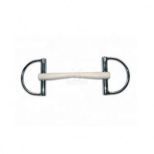 Loose Ring Soft Mouth Horse Bit Stainless Steel Horse Riding Snaffle Bits