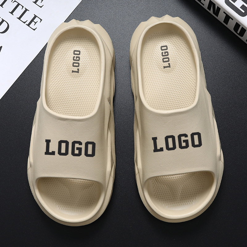 Summer Outdoor Casual Designer Sports Foam Men's New EVA Custom Logo Slides Sandals Slippers For Men