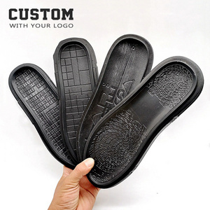 OEM Sublimation Blanks Slipper Making Custom Women Pu Rubber Pvc Sole Men's Flip-Flops Slides Slippers Soles Manufacturer