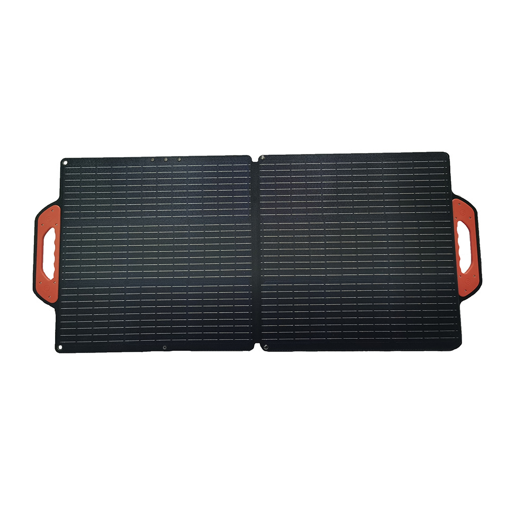 Wholesale oem outdoor mini waterproof high quality 18v monocrystalline small size portable charger 100w foldable solar panel