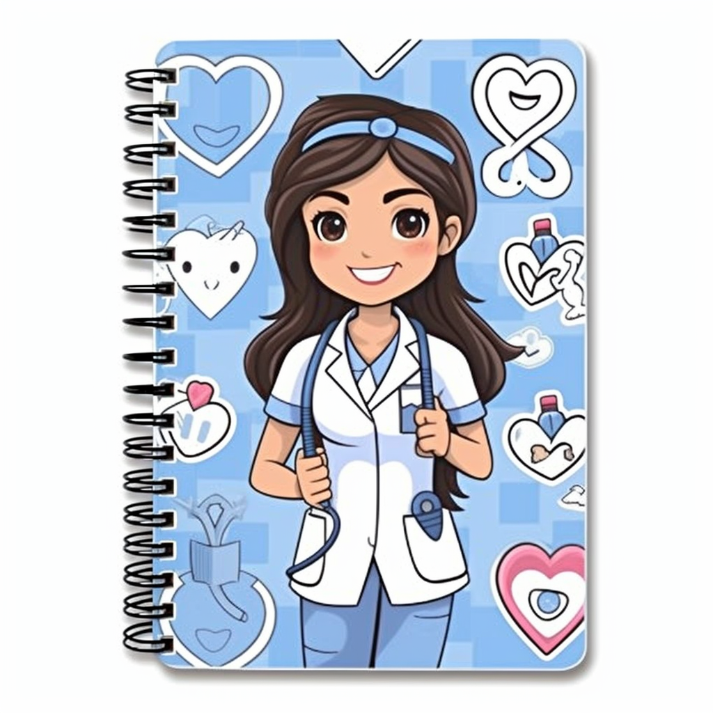 Wholesale price custom spiral nurse diary notebook journal a5 lined manufacturer