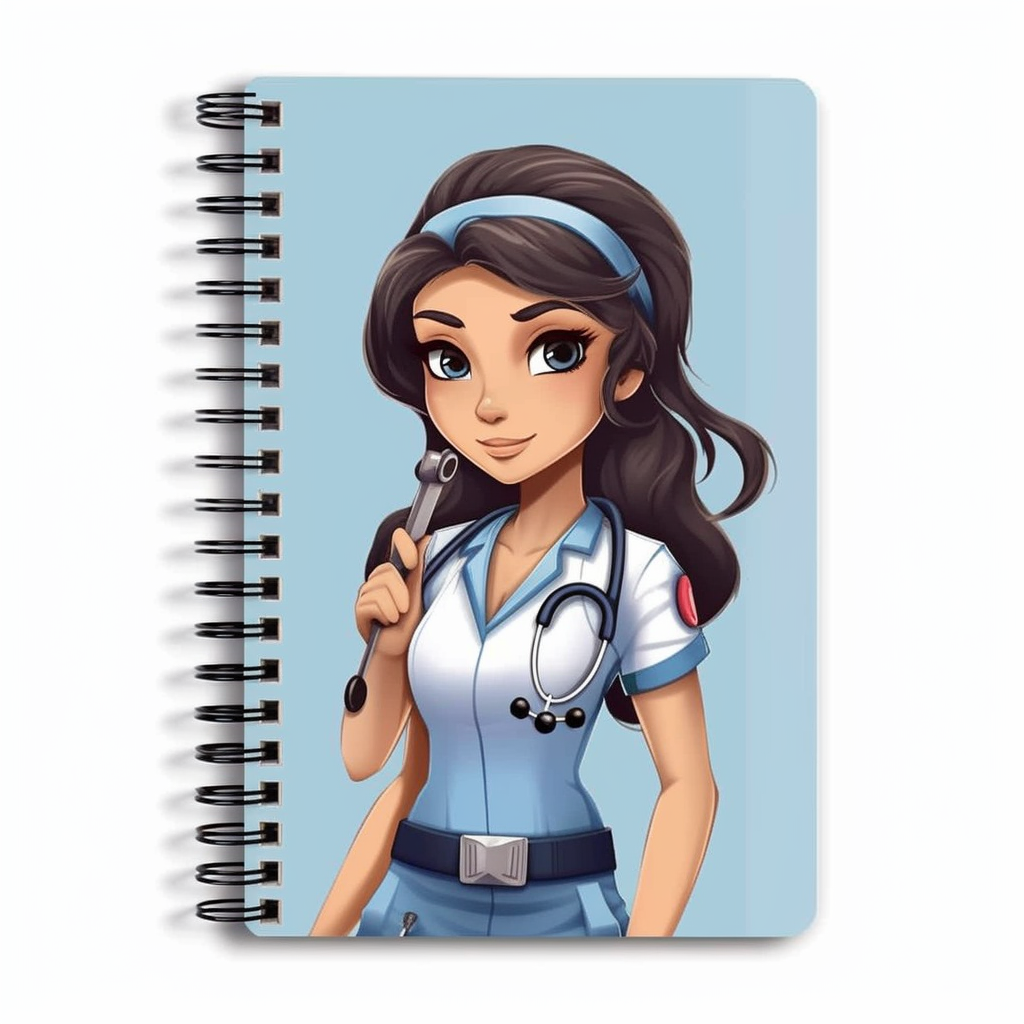 Wholesale price custom spiral nurse diary notebook journal a5 lined manufacturer