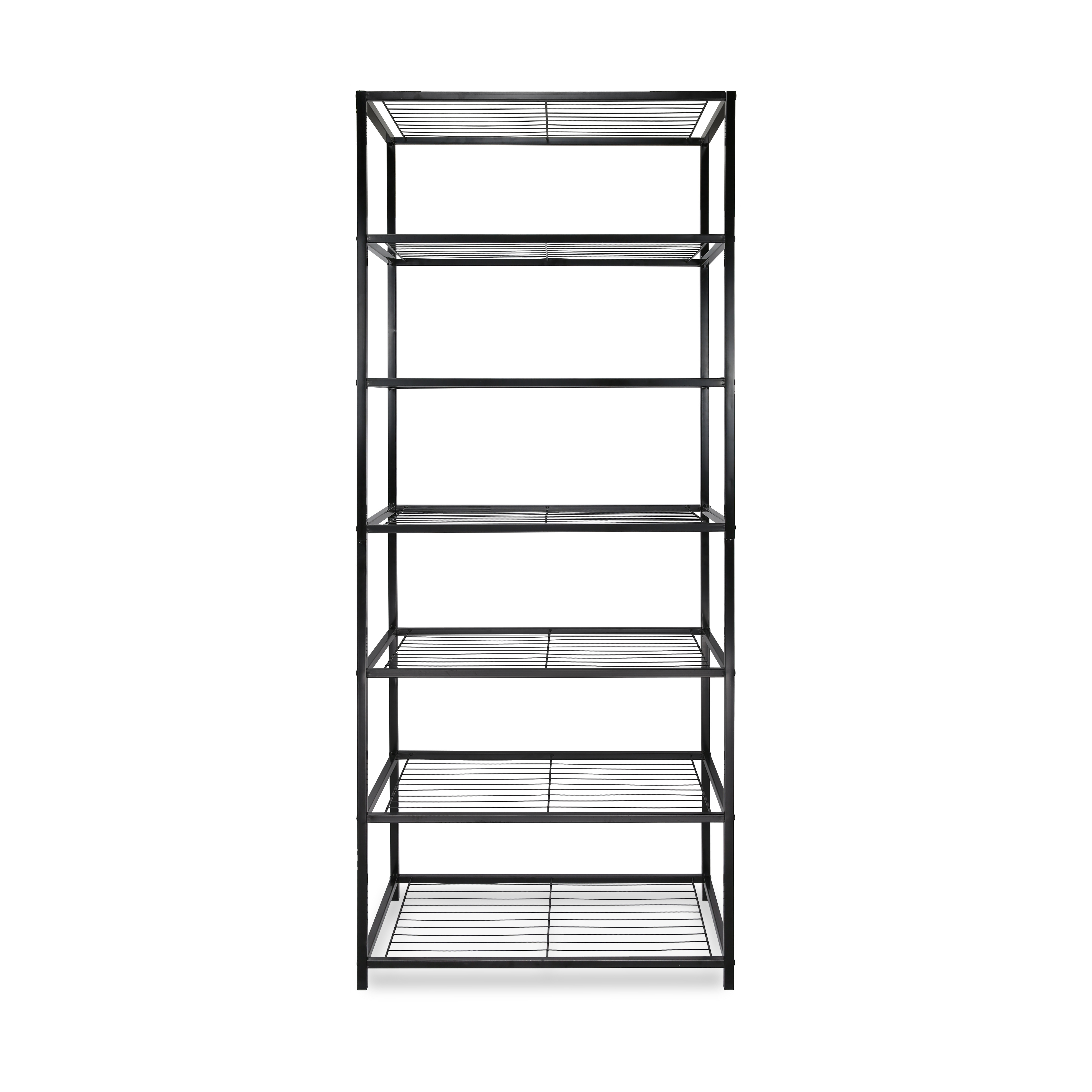 Hot Selling 7 Tier Metal Storage Rack Kitchen Shelf Heavy Duty Wire Shelving Shoe Rack