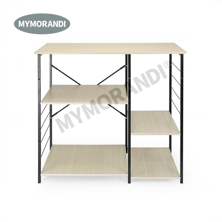 MyMorandi Hot Sale Kitchen Storage stand Kitchen Bakers Rack for storage oven Microwave shelf