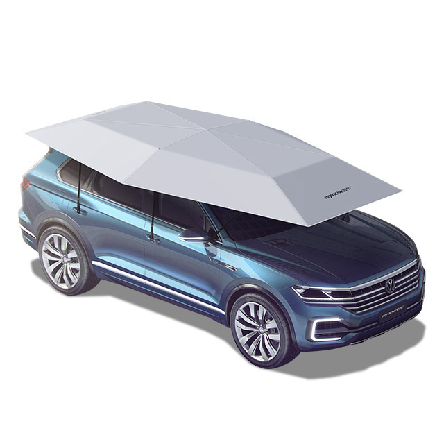 Factory MYNEW Sunclose automatic car roof tent outside parking Movable car roof tent shade car umbrella for outdoor sunshade