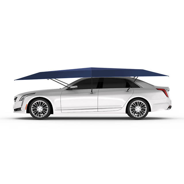 Electric control Full Automatic 4.8m Car Umbrella easy Portable Shade Canopy tent tarp Cover Universal cover sunshade canopy