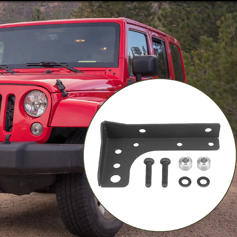 2Pcs Car Antenna Spare Tire Mount Tire Antenna Bracket Kit Replacement for Jeep Wrangler JL 2018-2021