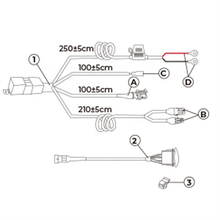 New Wind Fan Override Switch Kit Compatible with Polaris Ranger RZR 800 900s XP 1000 / Can Am Engine Cooling Wiring Accessories