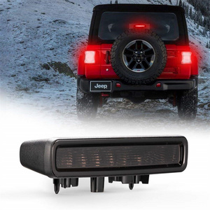 New Wind Off Road Car Repair Light Bar for Truck Red Tail Light For Jeep Wrangler JL LED Third 3rd Brake Light Rear