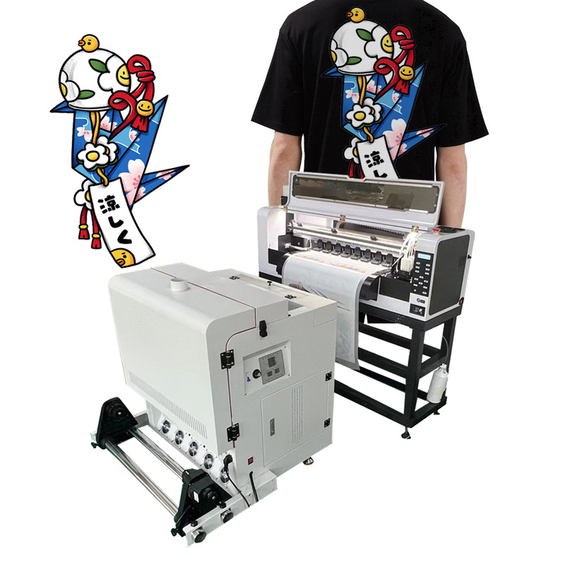 Okai 2 Heads I1600 Dtf Printing Machine Inkjet t-shirt printer 60cm Print Width Two Heads Dtf Printer