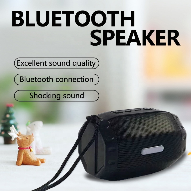 ibastek caixinha de som mini microphone usb port portable wireless bluetooth speaker