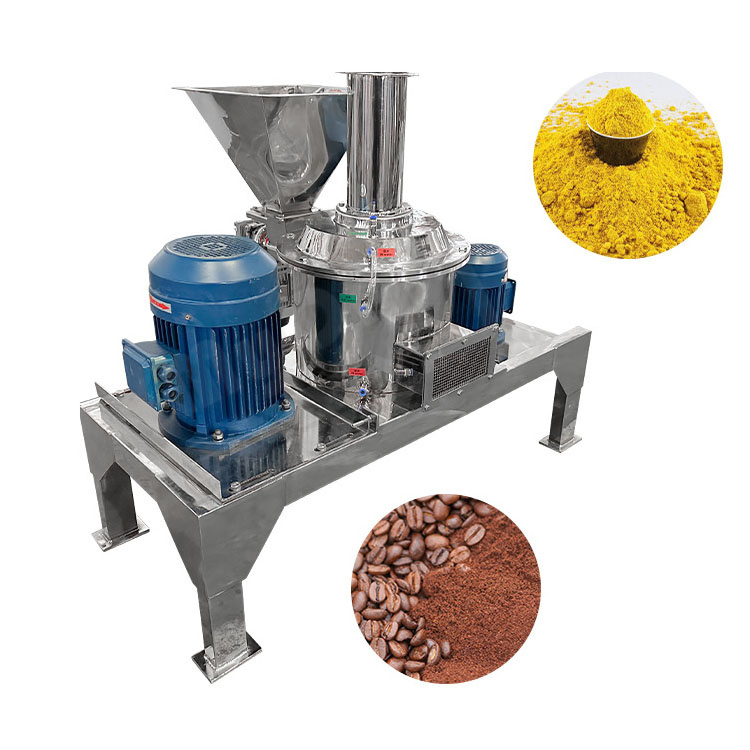 MY China Industrial Tea Leaf Stainless Steel Pulverizer Crusher Powder Food Grind Machine