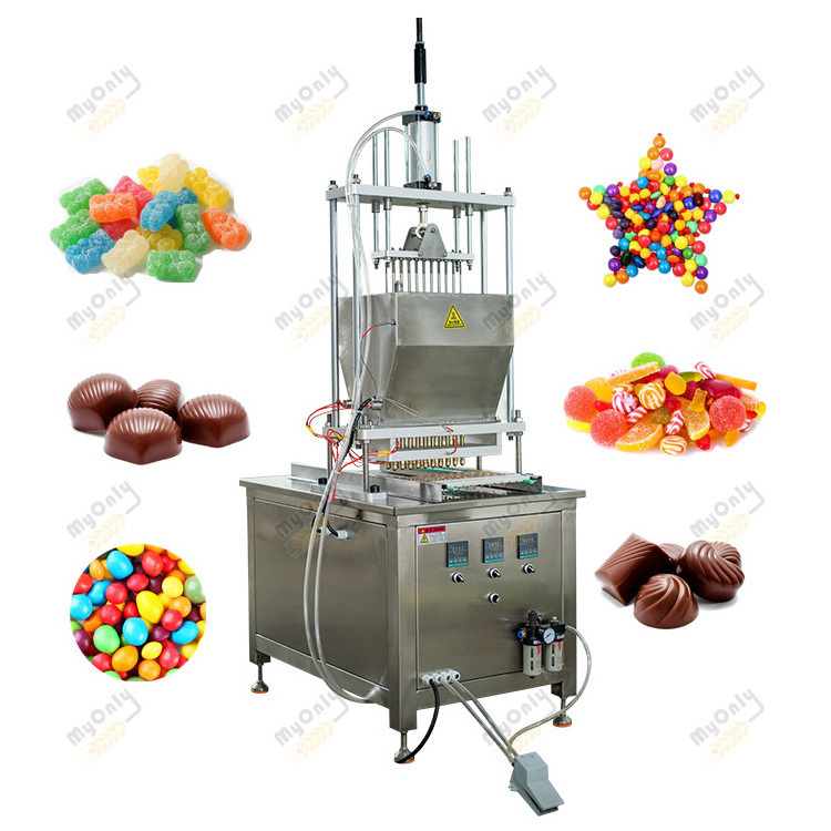 Planet Gummy Soft Multifunctional Small Mix Fruit Candy Pop Lollipop Machine To Manufacture Make Candy