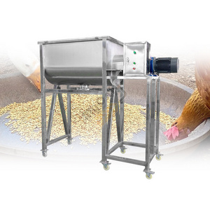 Spiral Salt Powder Food Grade Horizontal Belt 2000 Liter Auger Mixer Ribbon Blender with Heated