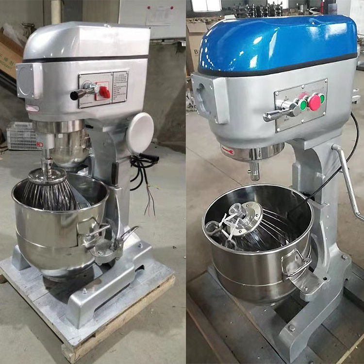 Industrial multi-functional planetary kitchen electric food mixer commercial bakery eggs cake pizza bread dough mixer