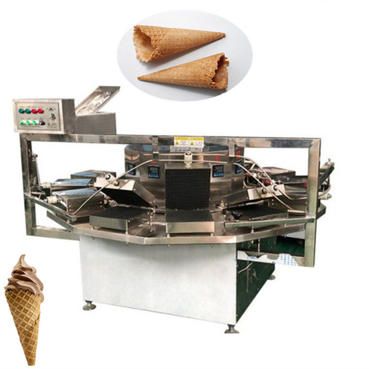 Wholesale price baking equipment ice cream wafer cone making machine