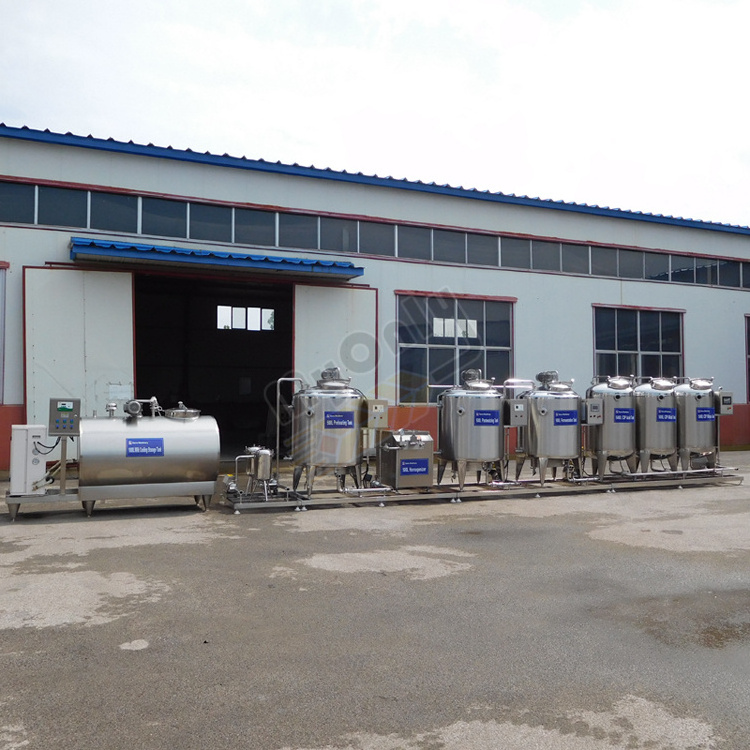 Milk 500L Ultra Pasteurization Unit Machine 300L Electric Continuous Vat Calf Milk Pasteurizer for Sale Milk