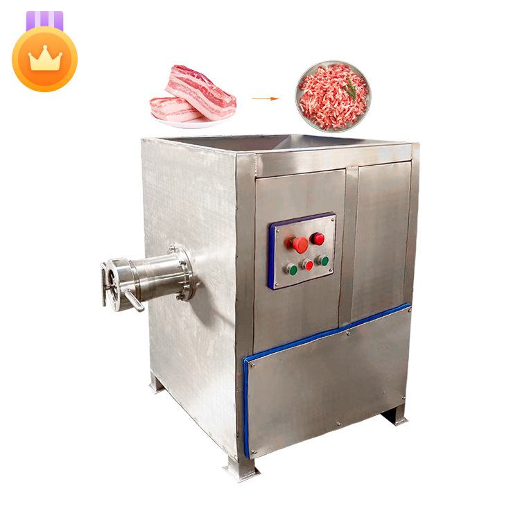 Electric Big 37kw Frozen Meat And Bone Grinder Industrial Sausage Fresh Meat Grinder