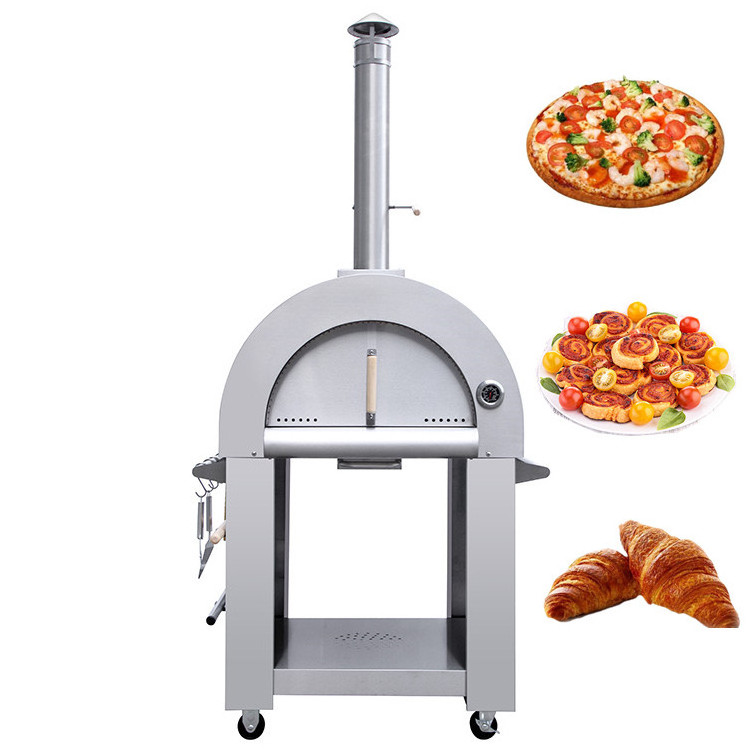 Low price bakery equipment bread baking oven gas pizza oven wood pizza oven