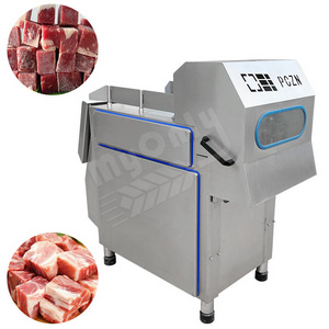 MY Commercial Equipment Frozen Duck Meat Cube Pork Rind Cutter Chicken Pork Dicer Machine