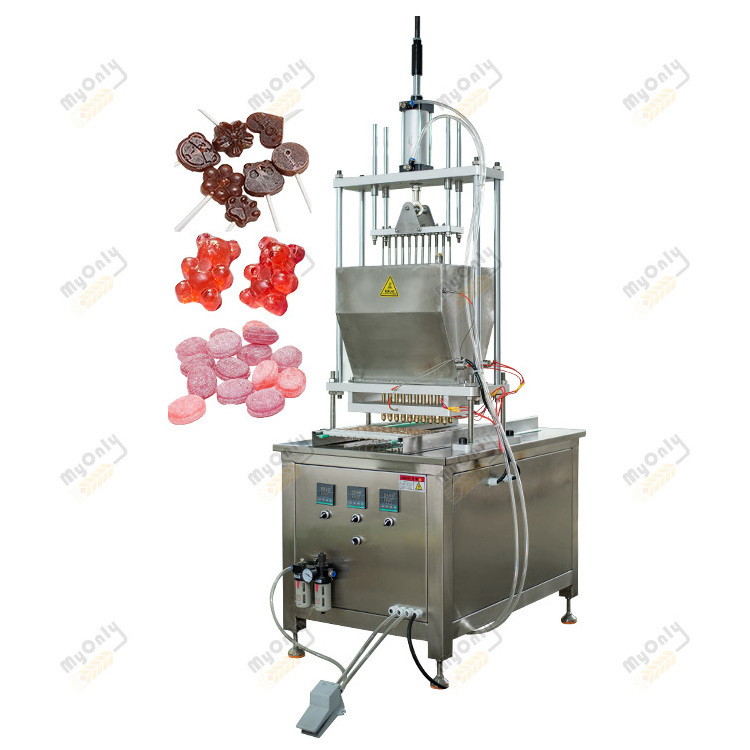 Planet Gummy Soft Multifunctional Small Mix Fruit Candy Pop Lollipop Machine To Manufacture Make Candy