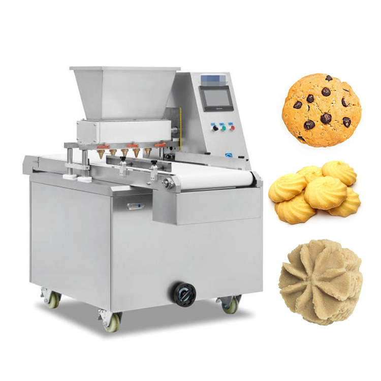 Commercial cookie depositor machine small automatic cookies making machine price  fortune cookies machine