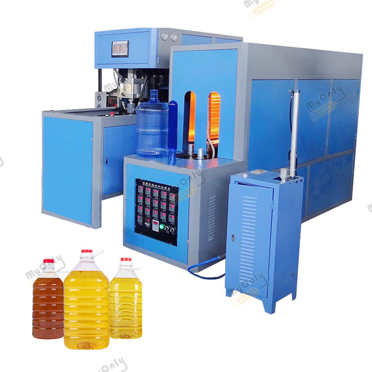 Semi Auto 10 Liter 1000ml 20l Pet Plastic Bottle Make Blower Stretch Blow Mould Machine for Bottle