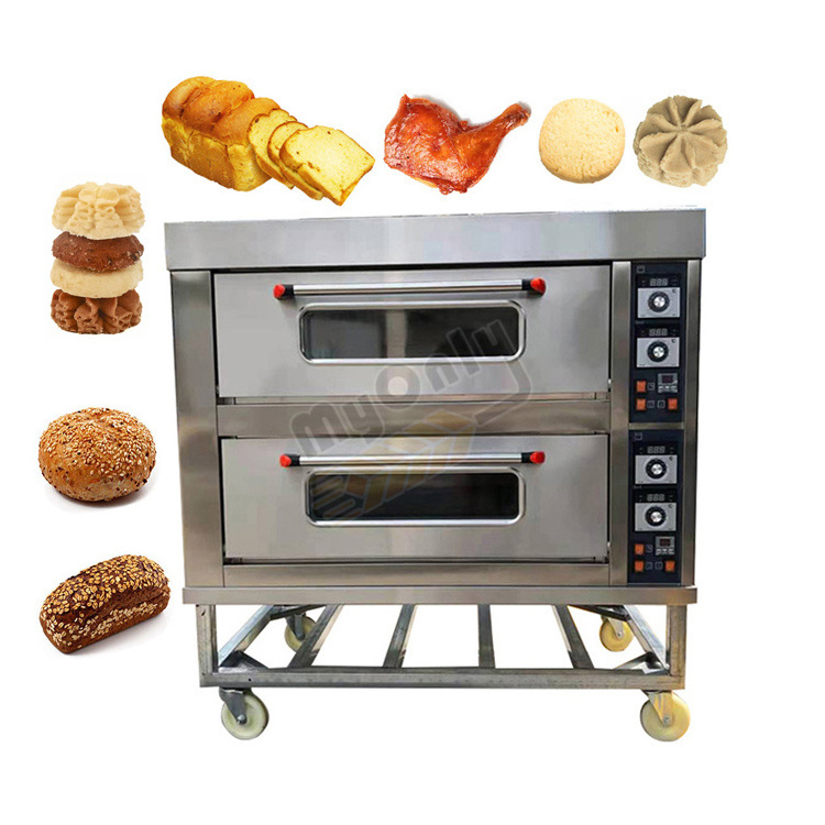 Professional Big 1 Deck 2 Tray 32 Tray 3 Deck 9 Tray Electric Bakery French Bread Bake Oven Price