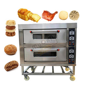 Professional Big 1 Deck 2 Tray 32 Tray 3 Deck 9 Tray Electric Bakery French Bread Bake Oven Price