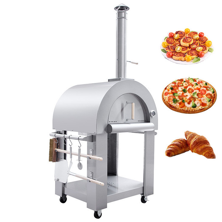 Low price bakery equipment bread baking oven gas pizza oven wood pizza oven