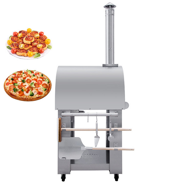 Low price bakery equipment bread baking oven gas pizza oven wood pizza oven