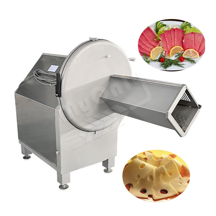 MY Industrial Cheese Slice Cut Machine Beef Rib Pork Fresh Meat Thin Cut Machine Meat Slicer Sale